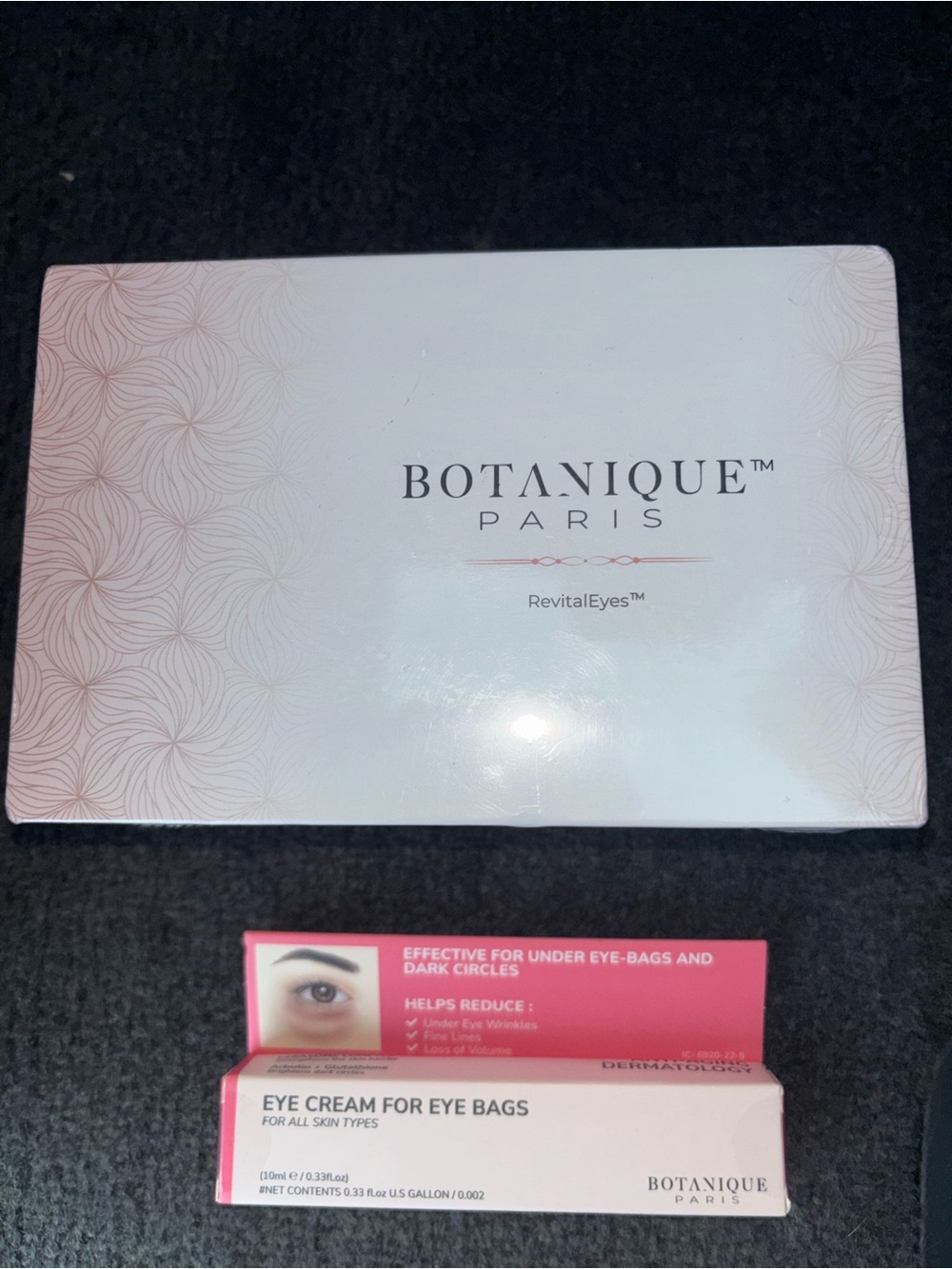 BOTANIQUE Paris RevitalEyes glasses/Eye Cream Pack